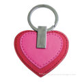 PU Leather Keychain, Fashionable for Decoration and Collection, Customized Logos WelcomedNew